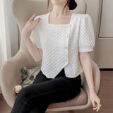 夏新作パフスリーブ 半袖 薄手 | shoppinggo | 詳細画像10 