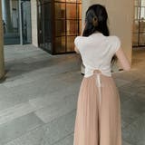 サマーニット 後ろリボン 背中あき | shoppinggo | 詳細画像18