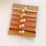 ピンク | パールヘアゴム 5本セット おしゃれ | shoppinggo