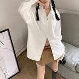 白ブラウス シャツ レディース | shoppinggo | 詳細画像5