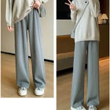 裏起毛パンツ ワイドパンツ ジョガーパンツ | shoppinggo | 詳細画像6