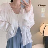 シアーカーディガン 透け感 UV対策 | shoppinggo | 詳細画像10 