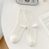 Bホワイト | 靴下 ソックス レディース | shoppinggo