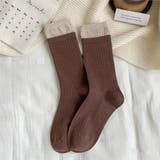 ブラウン | 靴下 ソックス レディース | shoppinggo