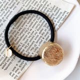 まる | ヘアゴム リングゴム 金属ビジュー | shoppinggo