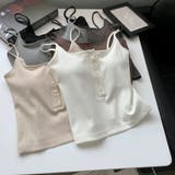 キャミソール カップ付 キャミタンクトップ | shoppinggo | 詳細画像4 