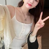 キャミソール カップ付 キャミタンクトップ | shoppinggo | 詳細画像12 