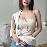 キャミソール カップ付 キャミタンクトップ | shoppinggo | 詳細画像14 