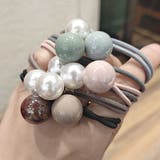 ヘアゴム パール おしゃれ | shoppinggo | 詳細画像8 