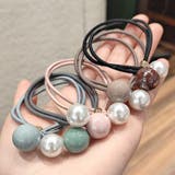 ヘアゴム パール おしゃれ | shoppinggo | 詳細画像9 