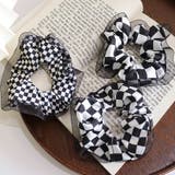 シュシュ ヘアゴム チェック柄 | shoppinggo | 詳細画像4 