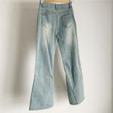 フレアパンツ デニムパンツ レディース | shoppinggo | 詳細画像4 