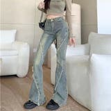 フレアパンツ デニムパンツ レディース | shoppinggo | 詳細画像10 