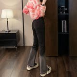 フレアパンツ デニムパンツ グラデーション | shoppinggo | 詳細画像15