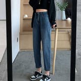 デニムパンツ レディース アンクル丈 | shoppinggo | 詳細画像2 