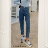 デニムパンツ レディース アンクル丈 | shoppinggo | 詳細画像9 