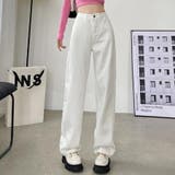 デニムパンツ レディース ワイドパンツ | shoppinggo | 詳細画像7