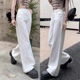 デニムパンツ レディース ワイドパンツ | shoppinggo | 詳細画像12