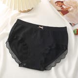 ブラック | レースショーツ ハイウエスト レディース | shoppinggo