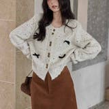 ニットカーディガン リボン ニットセーター | shoppinggo | 詳細画像6 