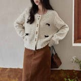 ニットカーディガン リボン ニットセーター | shoppinggo | 詳細画像9 