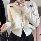 ニットカーディガン リボン ニットセーター | shoppinggo | 詳細画像14 