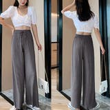 夏服 ワイドパンツ サマーパンツ | shoppinggo | 詳細画像17 