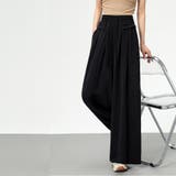 ワイドパンツ ガウチョパンツ ハイウエスト | shoppinggo | 詳細画像12 