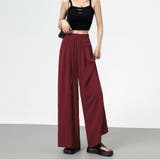 ワイドパンツ ガウチョパンツ ハイウエスト | shoppinggo | 詳細画像18 