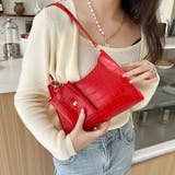 レッド | ミニトートバッグ コインケース付き2点セット 小さめ | shoppinggo