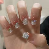 MY023 | ネイルチップ はな シンプル | shoppinggo