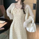 サマーカーディガン Vネック 透かし編み | shoppinggo | 詳細画像12