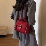 ワインレッド | ミニショルダーバッグ レディース肩掛け ドーム型 | shoppinggo