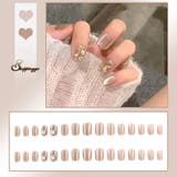 ネイルチップ ショート きらきら | shoppinggo | 詳細画像1 