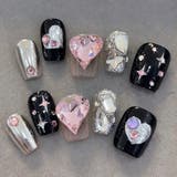 PK100197 | ネイルチップ ショート きらきら | shoppinggo