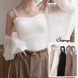 ブラトップ キャミソール ショート丈 | shoppinggo | 詳細画像1 
