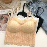 レースキャミソール ブラトップ ショート丈 | shoppinggo | 詳細画像4 