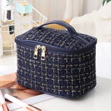 ネイビー | 化粧ポーチ コスメポーチ トラベルポーチ | shoppinggo