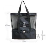 プールバッグ ビーチバッグ 2層タイプ | shoppinggo | 詳細画像3