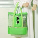 プールバッグ ビーチバッグ 2層タイプ | shoppinggo | 詳細画像13