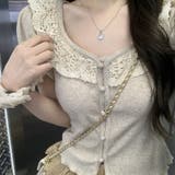 半袖 Tシャツ 刺繡クロップド丈 | shoppinggo | 詳細画像10 