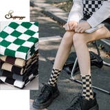 靴下 ソックス チェック柄 | shoppinggo | 詳細画像1