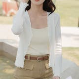 ニットカーディガン UVカット Vネック | shoppinggo | 詳細画像12 