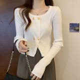 リブニット ショート丈 ラウンドネック | shoppinggo | 詳細画像9 