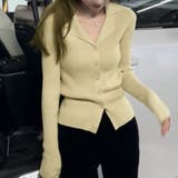 ニットトップス セーター Vネック | shoppinggo | 詳細画像8 