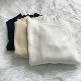 ニットセーター レース切り替え レディース | shoppinggo | 詳細画像3 