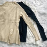 ニットセーター レース切り替え レディース | shoppinggo | 詳細画像5 