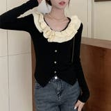 ニットセーター Vネック レディース | shoppinggo | 詳細画像13 