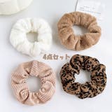 4本セット | ヘアゴム シュシュ 4本セット | shoppinggo