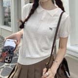 ポロニット レディース リブニット | shoppinggo | 詳細画像3